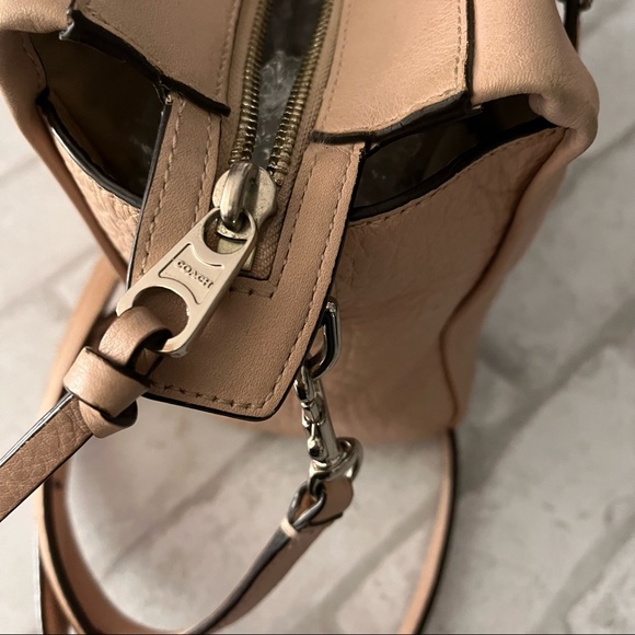 COACH Purse 'Bleeker Mini Riley' Crossbody Bag Peach Rose J1393-27923 - Picture 13 of 15